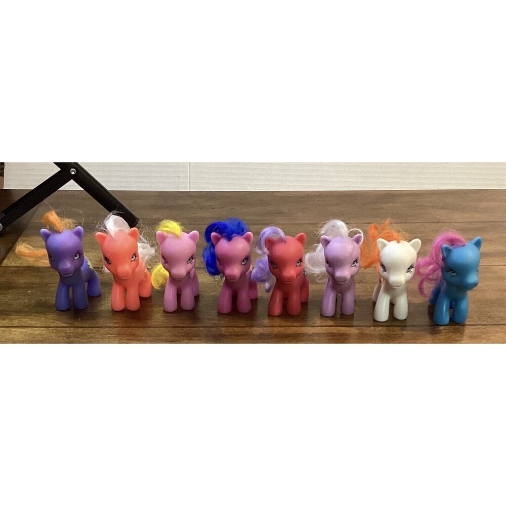 my little pony 5 10 81 LOT OF 8